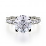 MICHAEL M Platinum Engagement Ring R701-2-PT